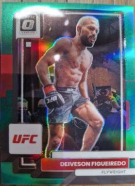 Deiveson Figueiredo 2023 Panini Donruss Optic UFC Base #39 Green