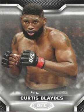 Curtis Blaydes 2020 Topps UFC Knockout Base #97 Red