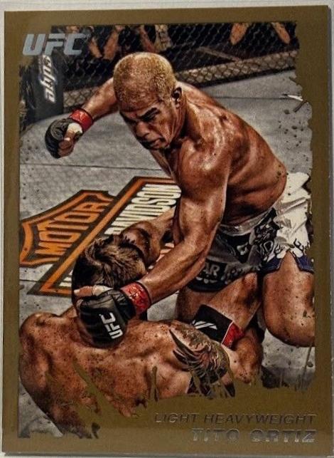 Tito Ortiz 2011 Topps UFC Moment of Truth Base #121 Gold