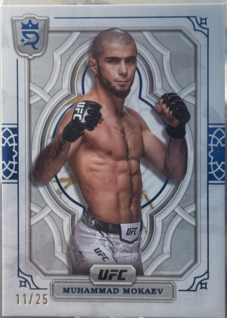 Muhammad Mokaev 2024 Topps Royalty UFC Base #83 Blue