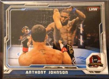 Anthony Johnson 2014 Topps UFC Champions Base #173 Blue