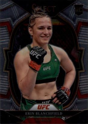 Erin Blanchfield 2023 Panini Select UFC Concourse #14 Black Disco