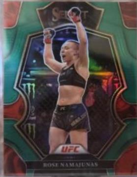 Rose Namajunas 2023 Panini Select UFC Premier Level #199 Green