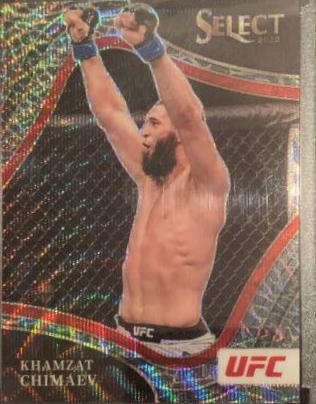 Khamzat Chimaev 2022 Panini Select UFC Octagonside #277 Elephant