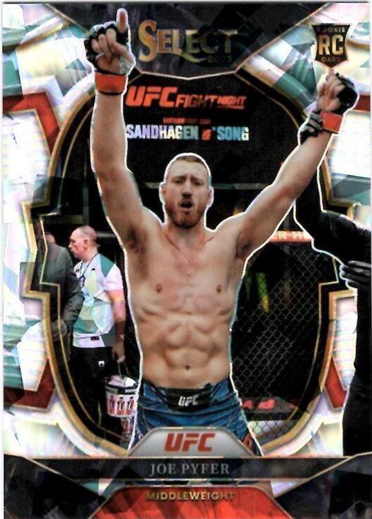 Joe Pyfer 2023 Panini Select UFC Concourse #66 Cracked Ice