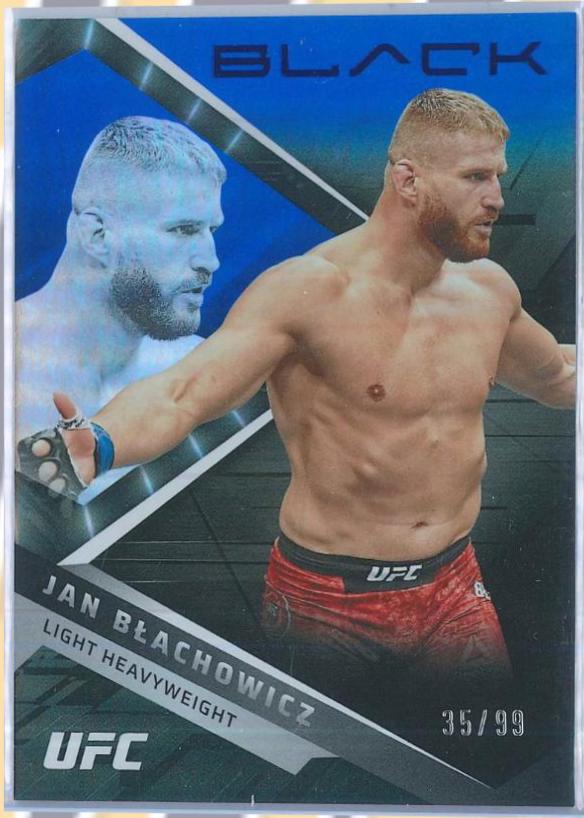 Jan Błachowicz 2022 Panini Chronicles UFC Base Black #209 Blue