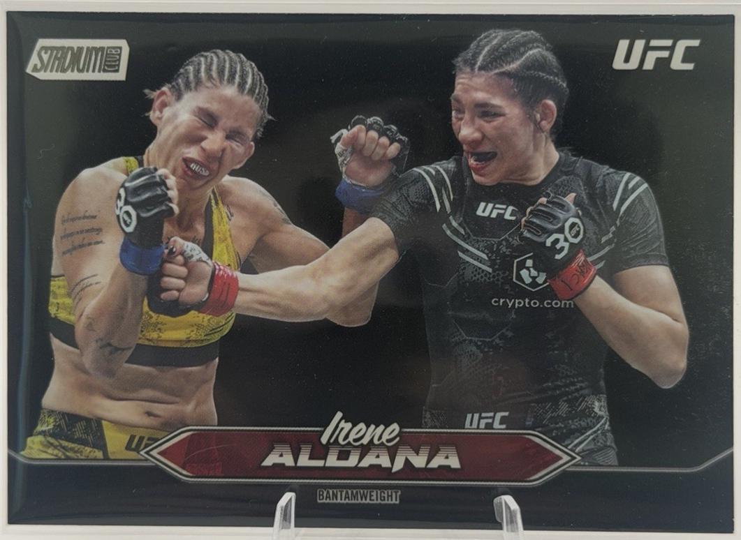 Irene Aldana 2025 Topps Stadium Club UFC Base #33 Black