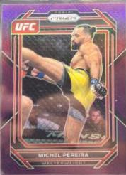 Michel Pereira 2023 Panini Prizm UFC Base #192 Purple