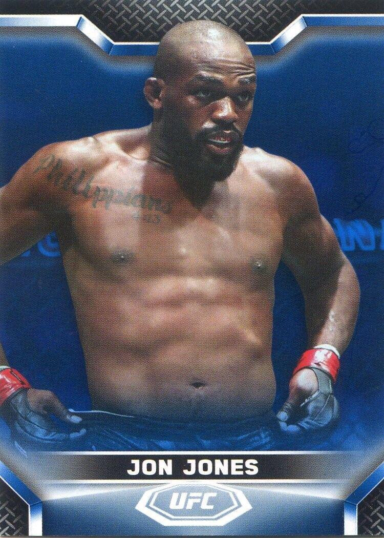 Jon Jones 2020 Topps UFC Knockout Base #57 Blue