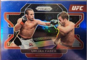 Urijah Faber 2022 Panini Prizm UFC Base #42 Blue