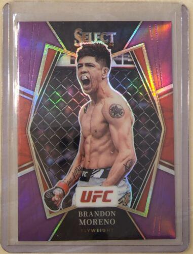 Brandon Moreno 2022 Panini Select UFC Premier Level #191 Purple
