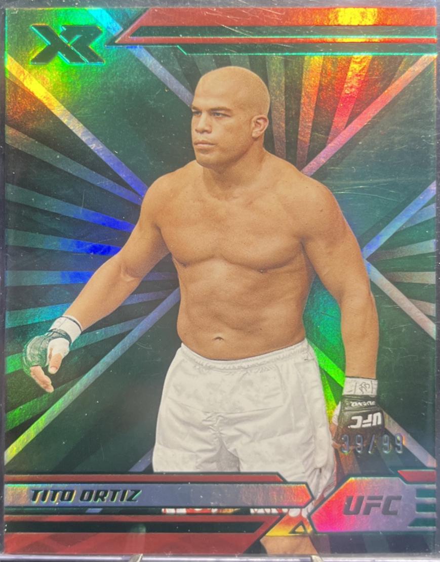 Tito Ortiz 2022 Panini Chronicles UFC Base XR #295 Green