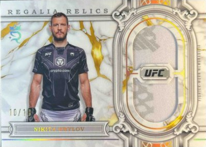Nikita Krylov 2024 Topps Royalty UFC Regalia Relics #RAR-5 Green