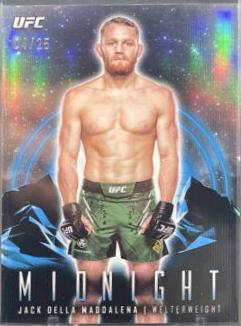 Jack Della Maddalena 2024 Topps Midnight UFC Base #32 Moonrise
