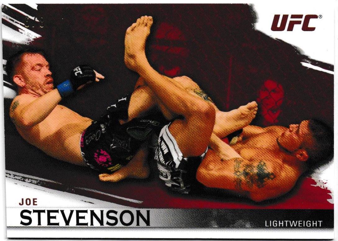 Joe Stevenson 2010 Topps UFC Knockout Base #55 Red