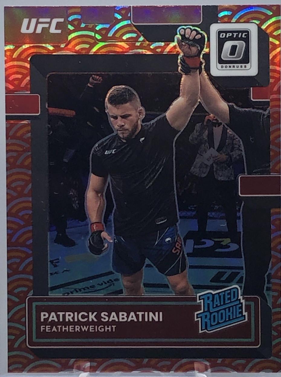 Patrick Sabatini 2023 Panini Donruss Optic UFC Base #143 Photon