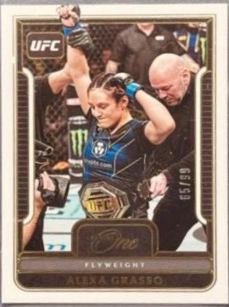 Alexa Grasso 2023 Panini Chronicles UFC Base One #461 Green