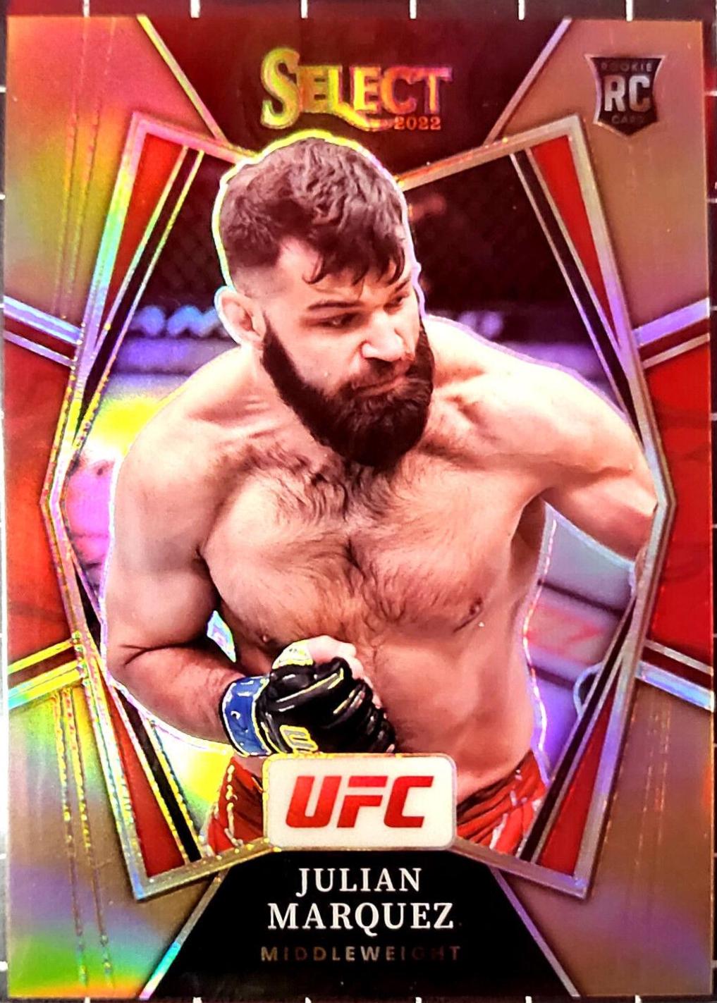 Julian Marquez 2022 Panini Select UFC Premier Level #170 Bronze