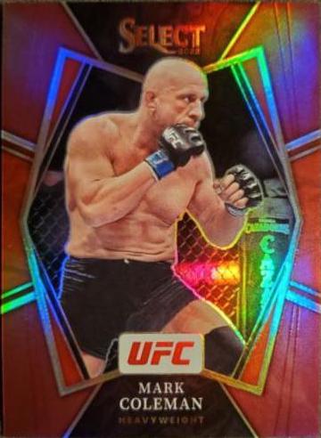 Mark Coleman 2022 Panini Select UFC Premier Level #178 Maroon