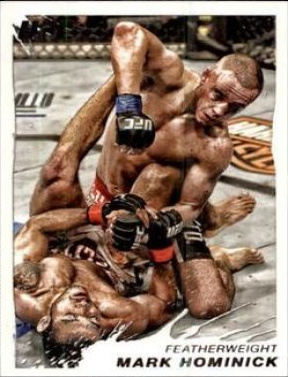 Mark Hominick 2011 Topps UFC Moment of Truth Base #9 Independence Edition