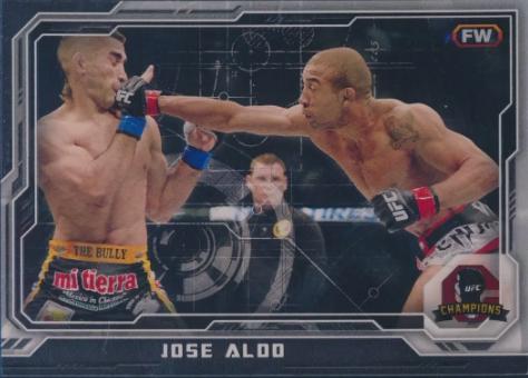 José Aldo 2014 Topps UFC Champions Base #107 Black