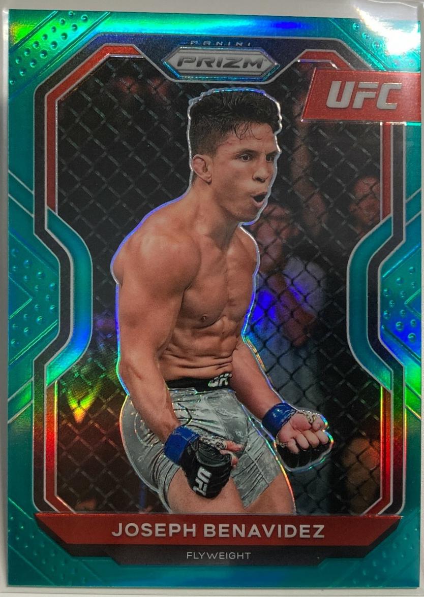Joseph Benavidez 2021 Panini Prizm UFC Base #35 Teal