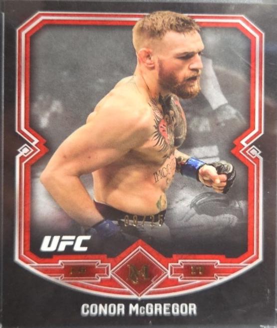 Conor McGregor 2017 Topps Museum Collection UFC Base #5 Ruby