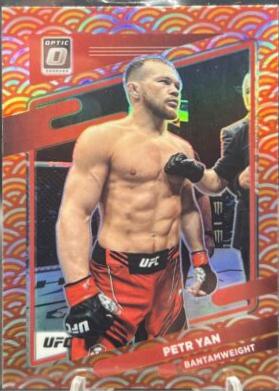 Petr Yan 2022 Panini Donruss Optic UFC Base #74 Photon