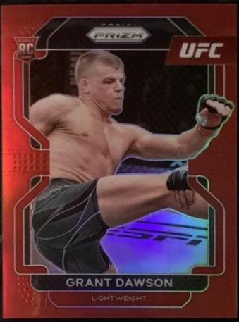 Grant Dawson 2022 Panini Prizm UFC Base #193 Red