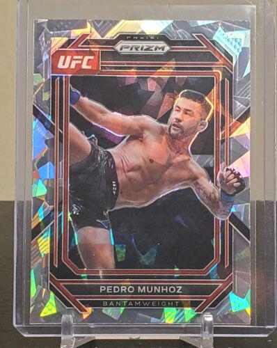 Pedro Munhoz 2023 Panini Prizm UFC Base #174 Ice