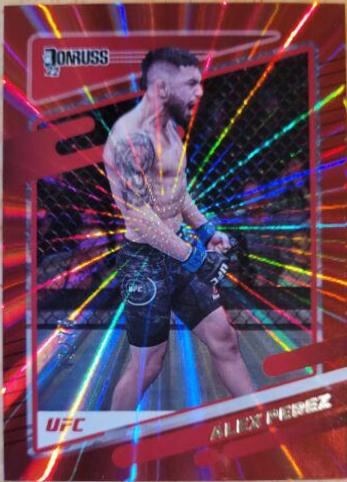 Alex Perez 2022 Panini Donruss UFC Base #13 Red