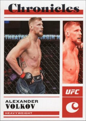 Alexander Volkov 2023 Panini Chronicles UFC Base Chronicles #13 Red