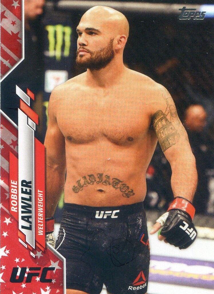 Robbie Lawler 2020 Topps UFC Base #42 Independence Day