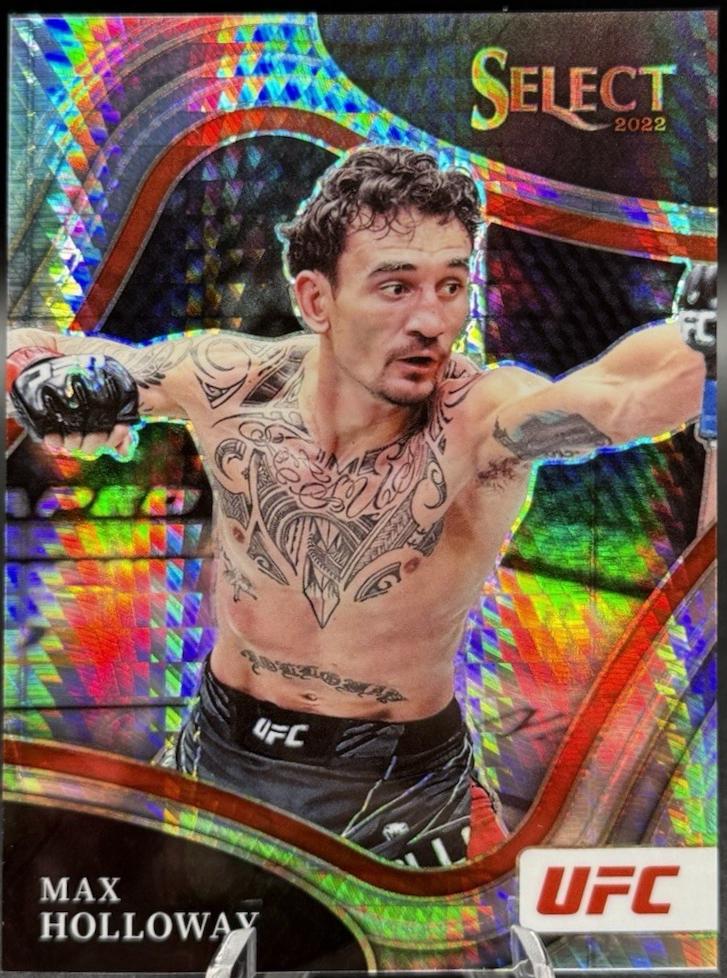 Max Holloway 2022 Panini Select UFC Octagonside #269 Lucky Envelopes