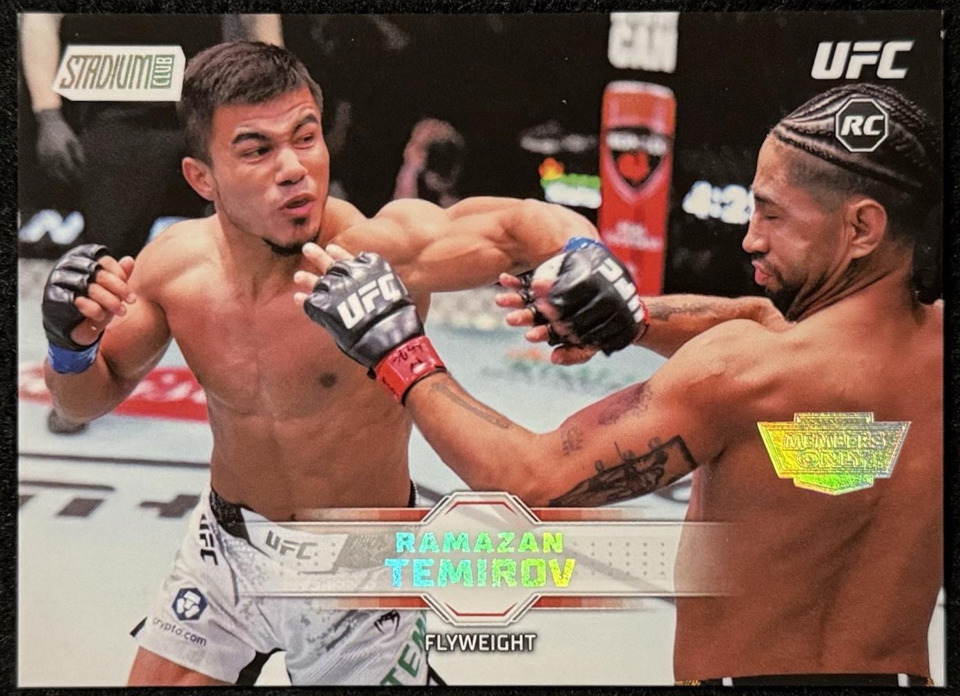 Ramazan Temirov 2026 Topps Stadium Club UFC Base #161 Members Only
