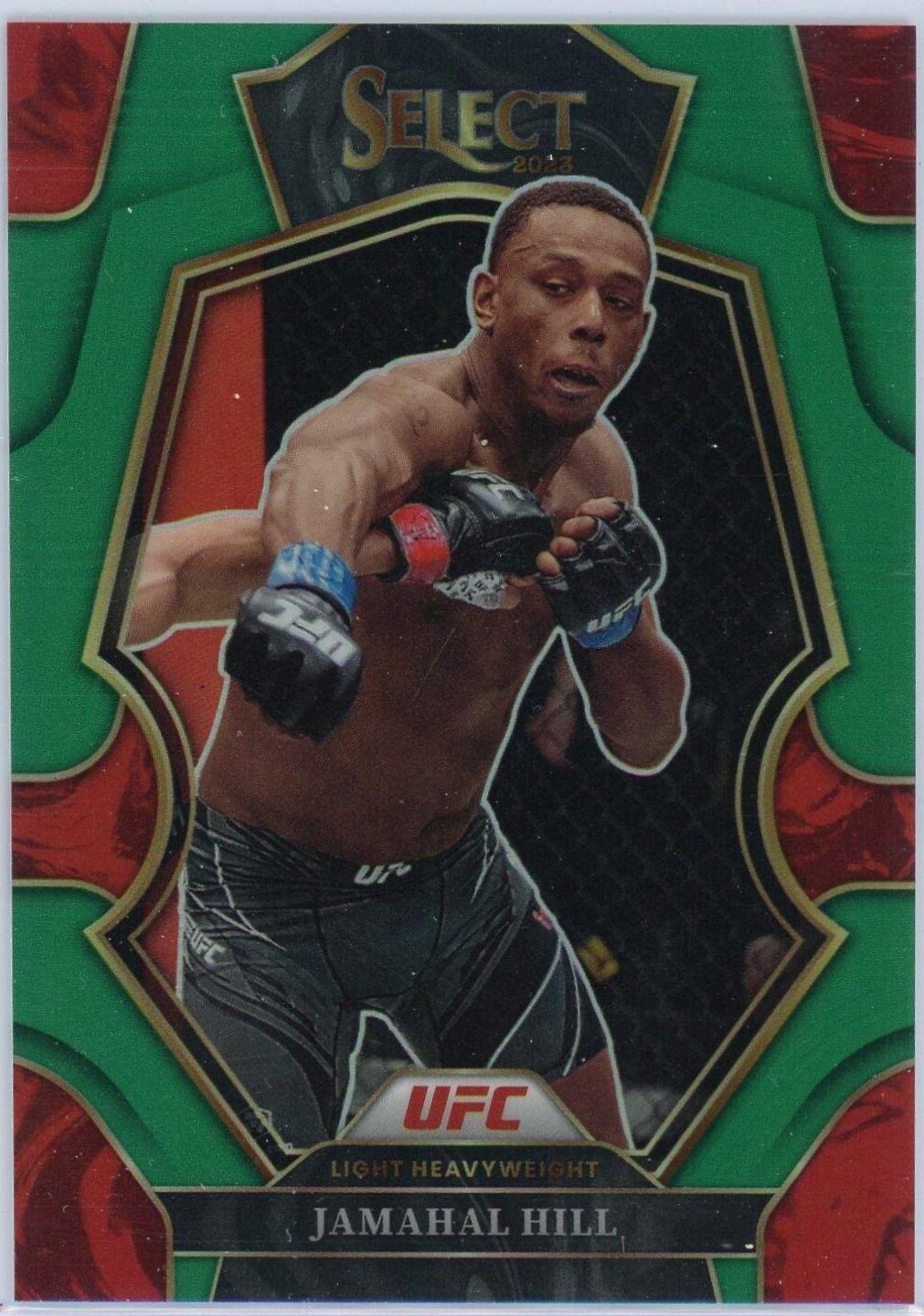 Jamahal Hill 2023 Panini Select UFC Premier Level #173 Green