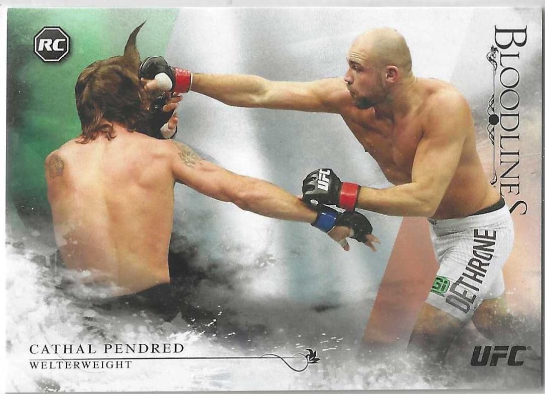 Cathal Pendred 2014 Topps UFC Bloodlines Base #119 Flag