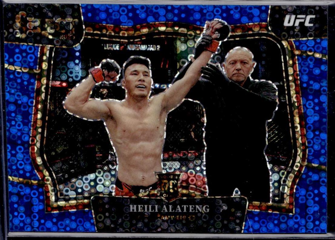Heili Alateng 2023 Panini Prizm Under Card UFC Base #101 Blue