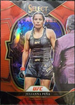 Julianna Peña 2023 Panini Select UFC Concourse #37 Red