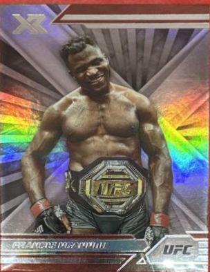 Francis Ngannou 2022 Panini Chronicles UFC Base XR #296 Bronze