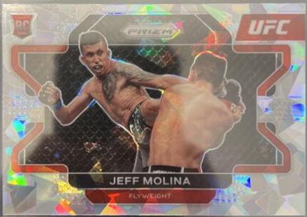 Jeff Molina 2022 Panini Prizm UFC Base #53 Ice