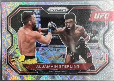Aljamain Sterling 2021 Panini Prizm UFC Base #152 Premium
