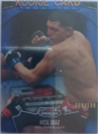 Nick Diaz 2012 Topps Finest UFC Base #26 Refractor