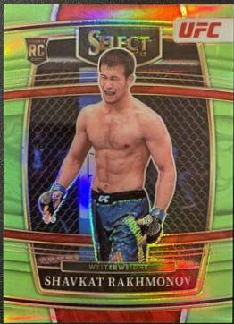 Shavkat Rakhmonov 2022 Panini Select UFC Concourse #84 Green