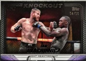 Jan Błachowicz 2024 Topps Knockout UFC Base #67 Red