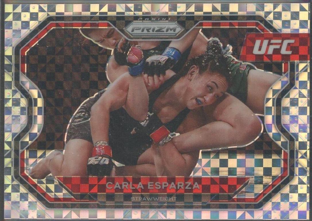 Carla Esparza 2021 Panini Prizm UFC Base #154 Lucky Envelopes