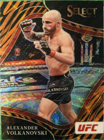 Alexander Volkanovski 2022 Panini Select UFC Octagonside #219 Tiger