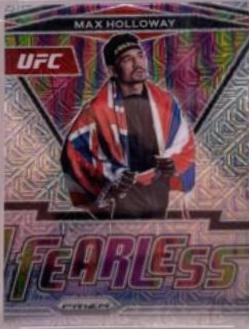 Max Holloway 2022 Panini Prizm UFC Fearless #16 Mojo