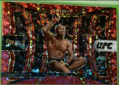 Ronaldo Souza 2021 Panini Select UFC Premier Level #136 Red Disco