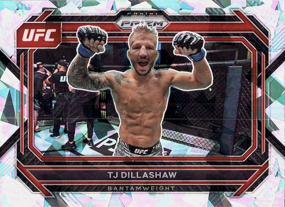 TJ Dillashaw 2023 Panini Prizm UFC Base #3 Ice